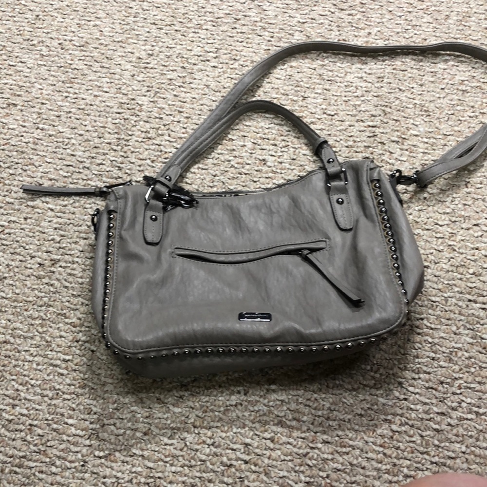 Gray jessica simpson crossbody bag